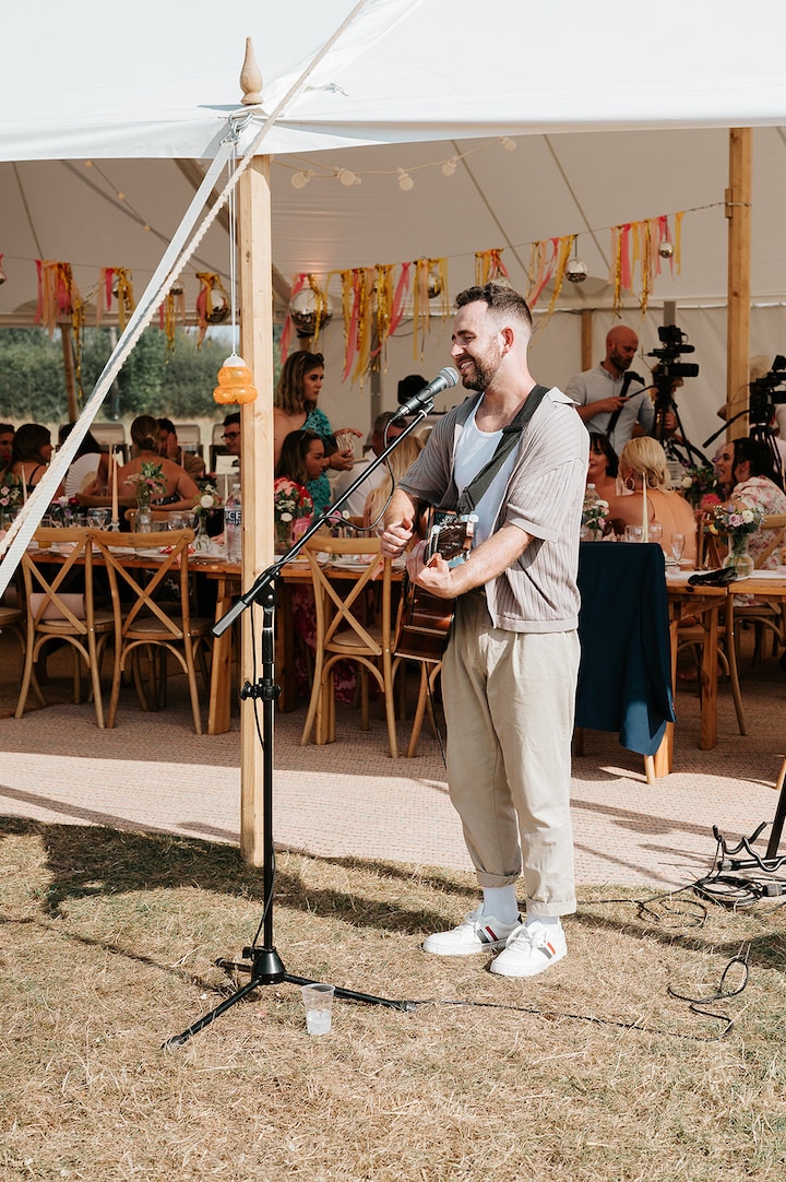 Ibiza Themed Summer Sailcloth Wedding