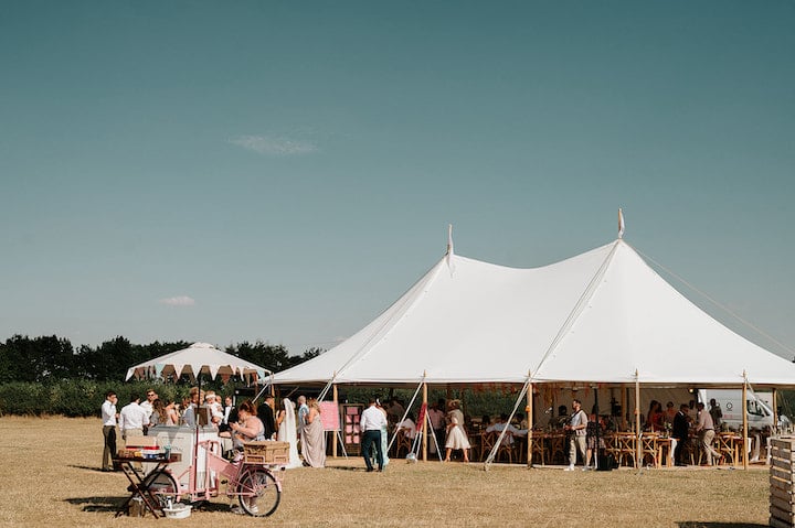 Ibiza Themed Summer Sailcloth Wedding