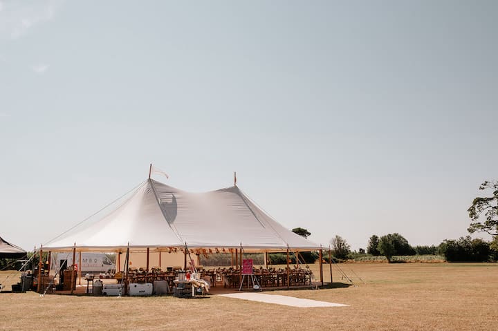 Ibiza Themed Summer Sailcloth Wedding