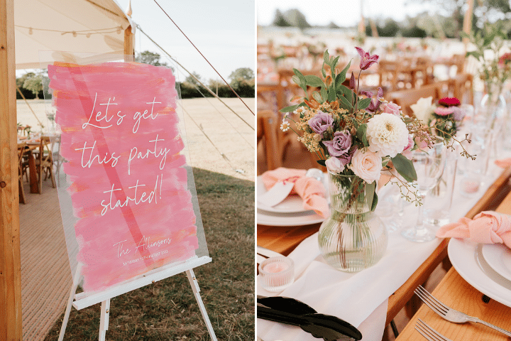 Ibiza Themed Summer Sailcloth Wedding