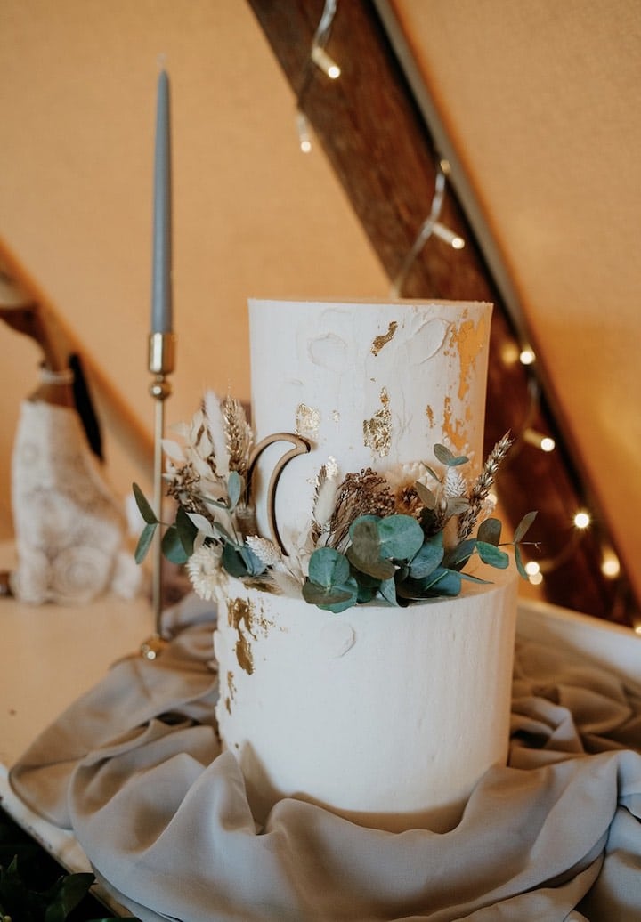 Boho Style Tipi Wedding