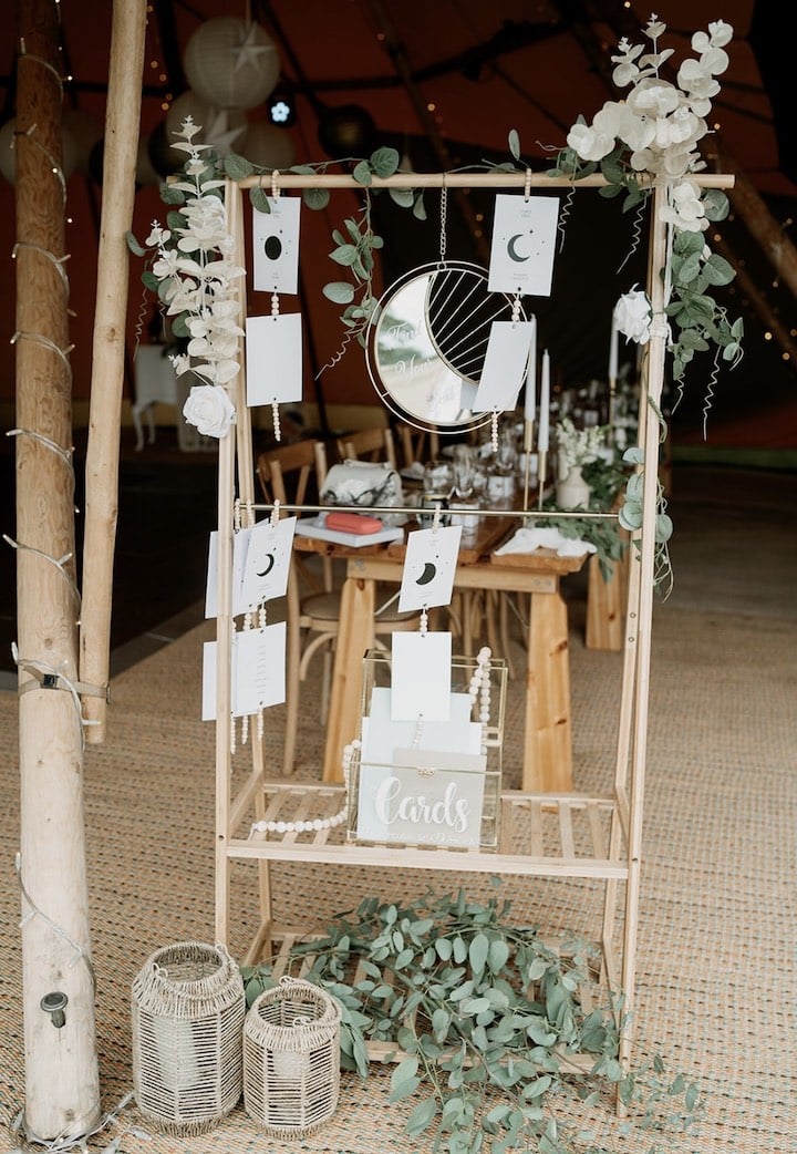 Boho Style Tipi Wedding