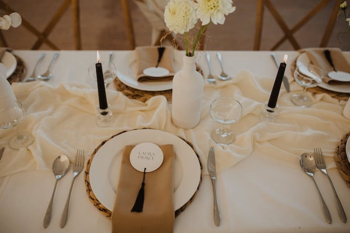 Boho Monochrome Sailcloth Styling