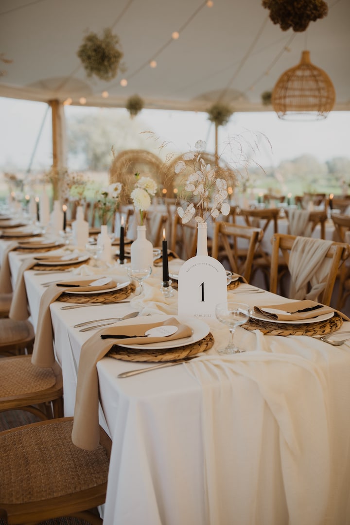 Boho Monochrome Sailcloth Styling