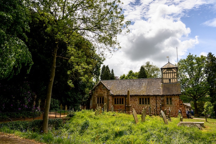 The Church in the grounds of Whitmore Hall, Staffordshire