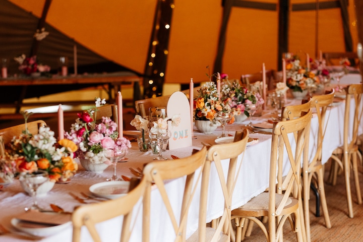 Spring Tipi Styling Inspiration at Cottows Farm