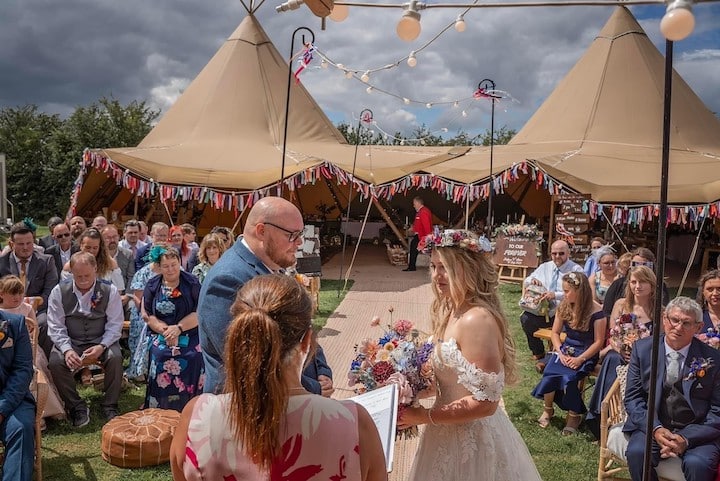 Farm Festival Themed Wedding