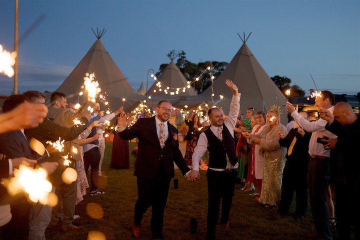 unique outdoor wedding experience